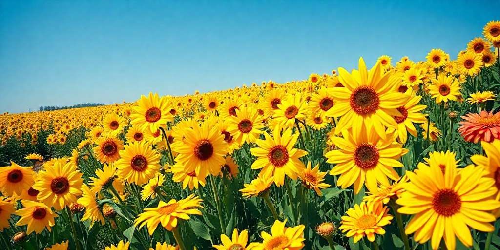 Nombres de flores amarillas que brillan como el sol