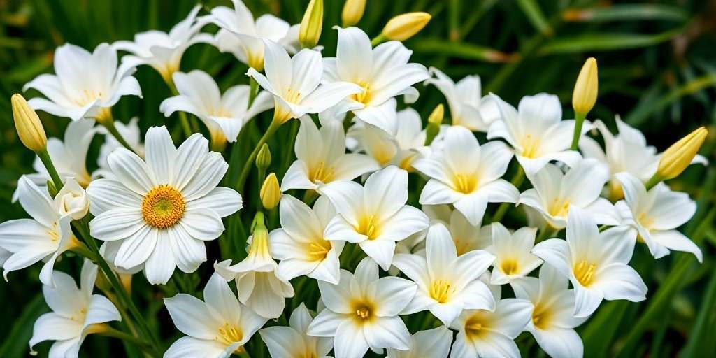 Nombres de flores blancas pureza y elegancia en la naturaleza